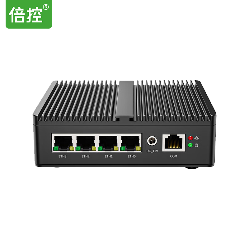 倍控N100工(gōng)控機N200 I3-N305 N300迷你電(diàn)腦愛快軟路由ROS防火牆linux服務(wù)器嵌入式邊緣計算