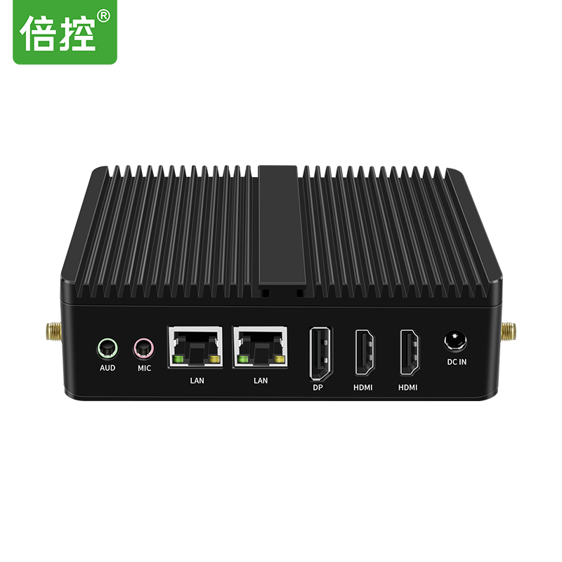 倍控J6412-2LAN-2COM-3HD N100雙網卡迷你主機 三高清顯示雙串口